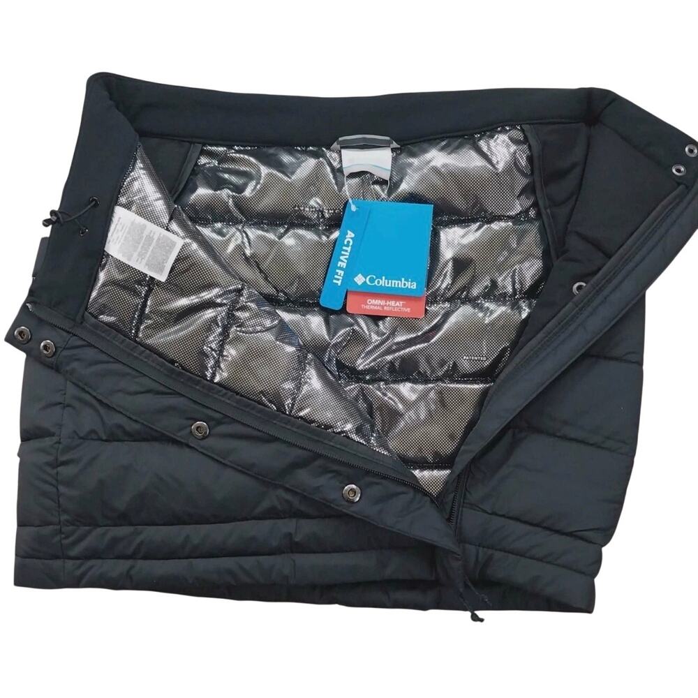 Columbia Powder Lite III Omni-Heat Insulated Black Puffer Skirt Size 2 Outdoor - Picture 10 of 14